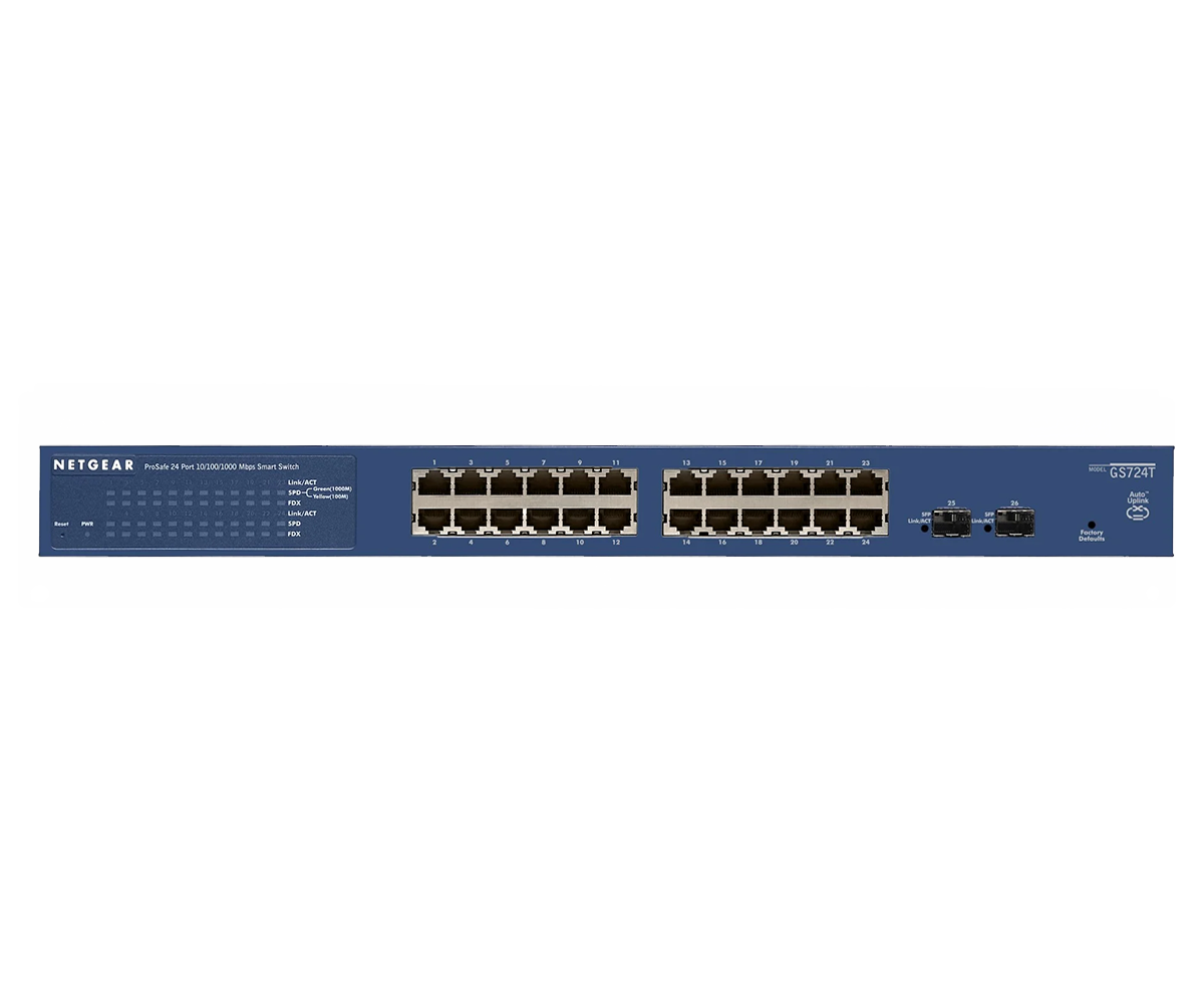Netgear - 24 Port Switch - GS724T