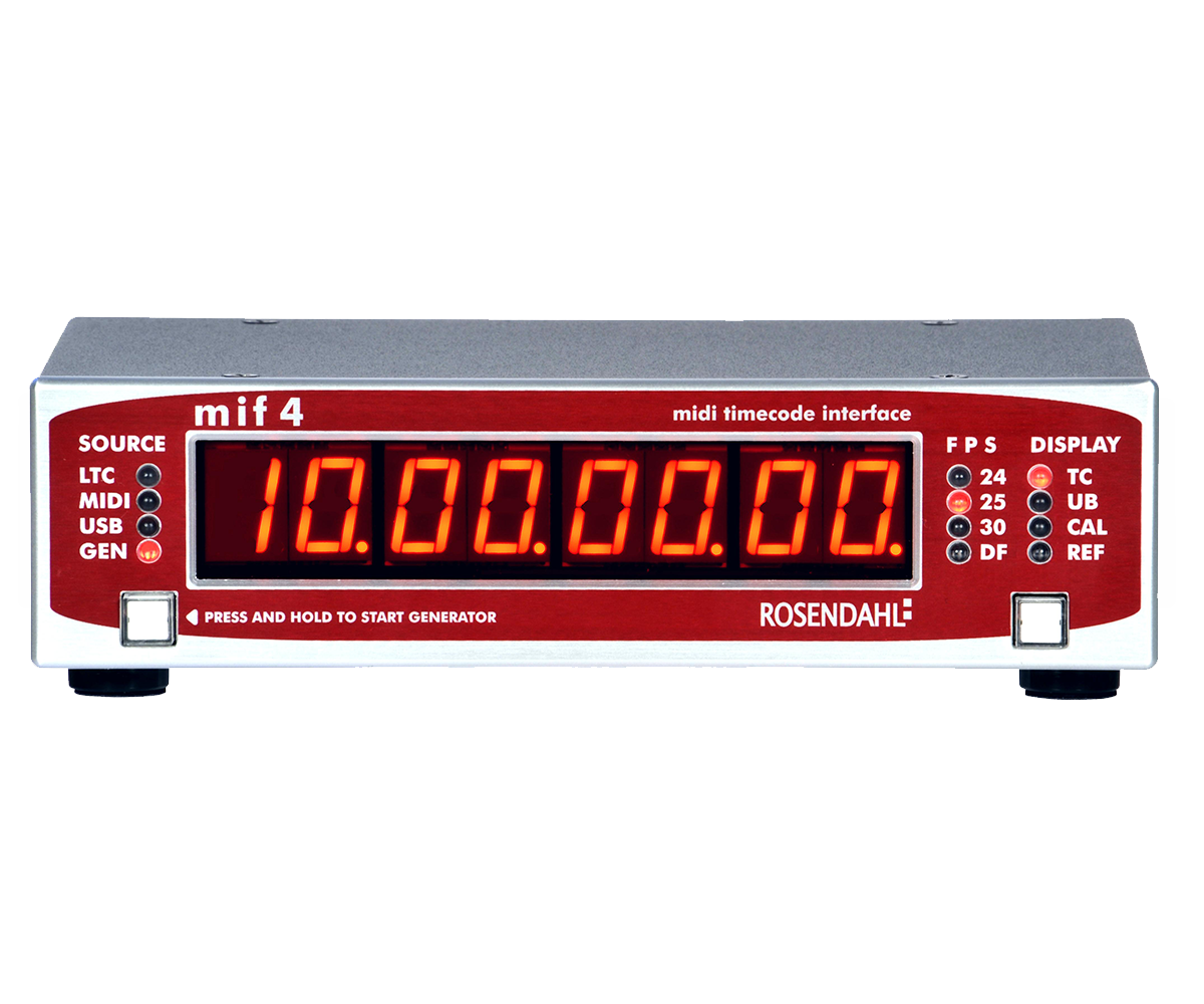 Rosendahl - MIF4 - Timecode Interface