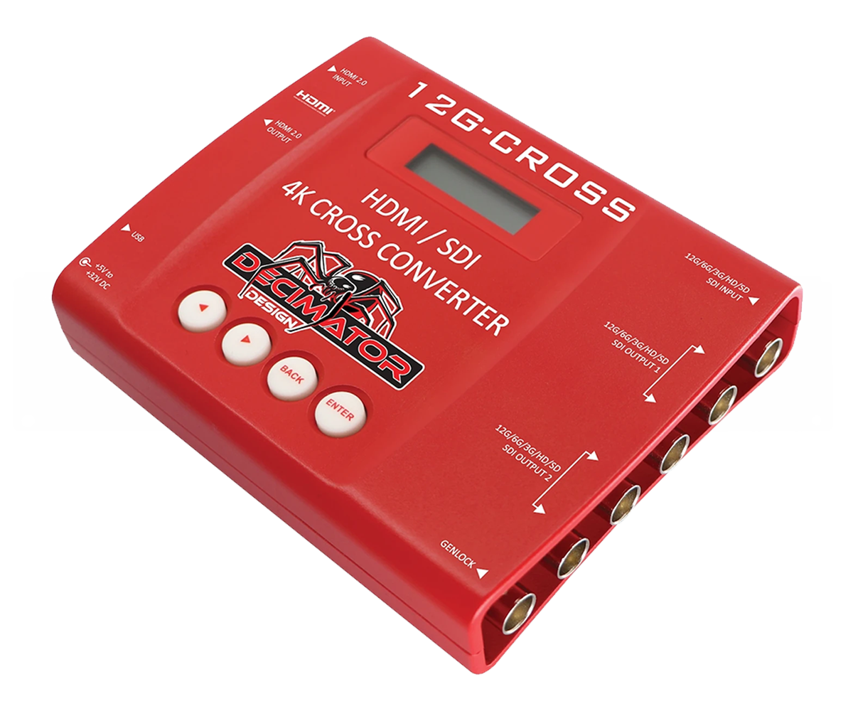 Decimator - 12G Cross Convertor