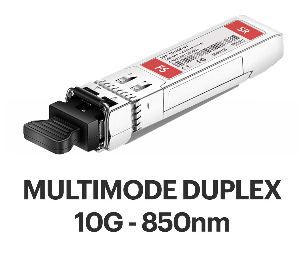 FS/10Gtek - 10G Duplex MM - SFP+ - 850nm