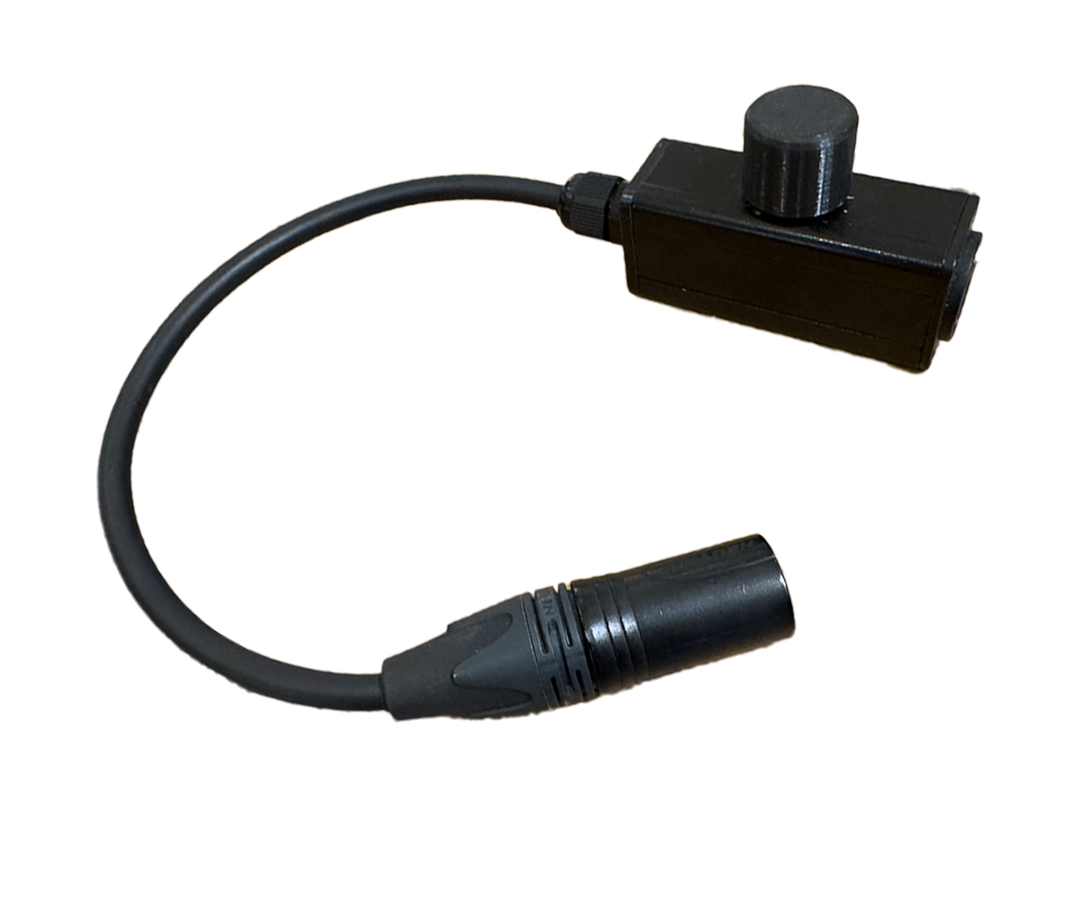 MadeByMouse - Inline XLR Volume Control