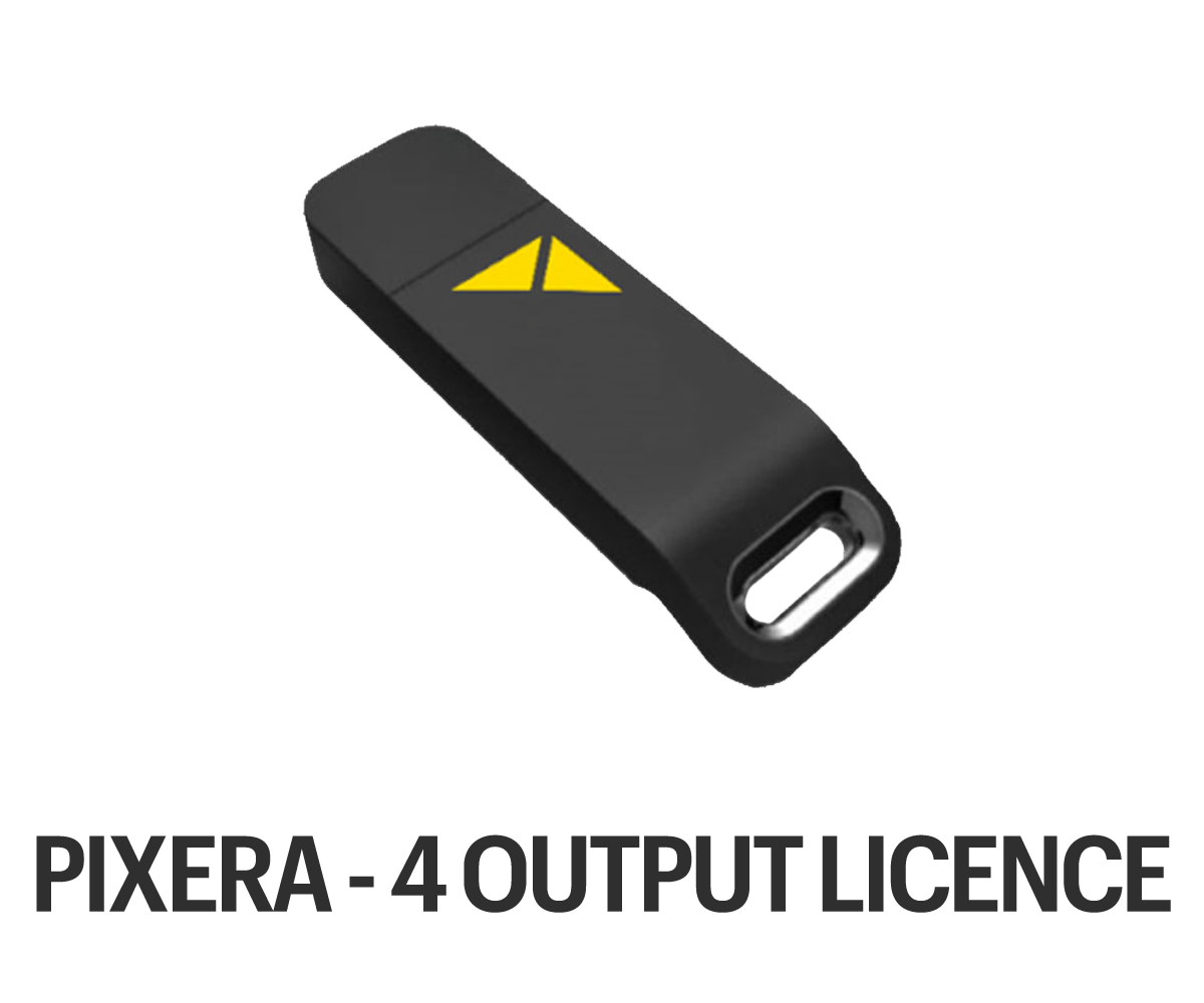 Pixera - Dongle - 4 Output Licence Key