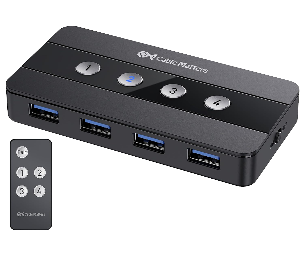 USB 2.0 - 4 Port Switch