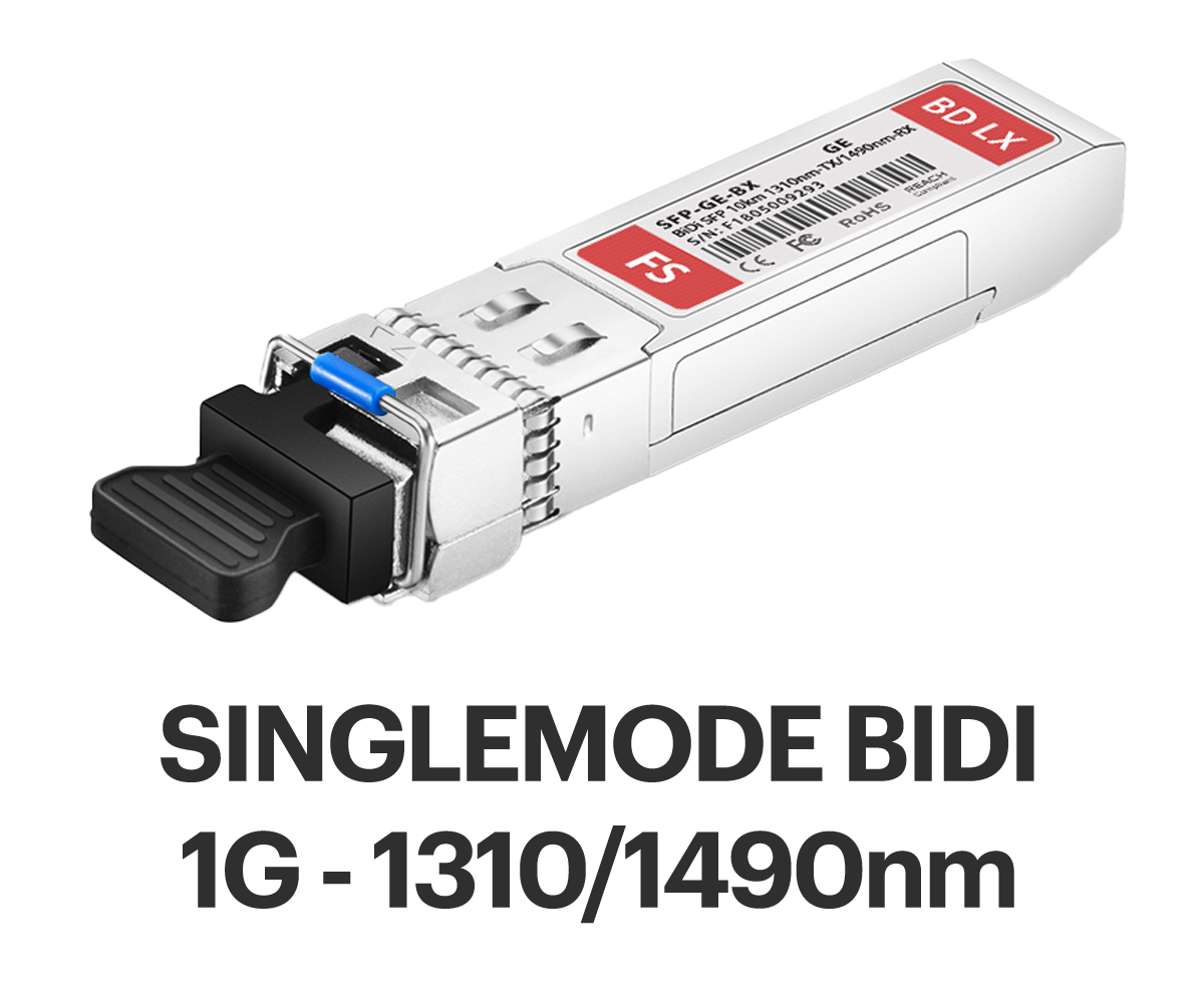 FS - 1G BIDI SM - SFP - 1310/1490nm (RX)