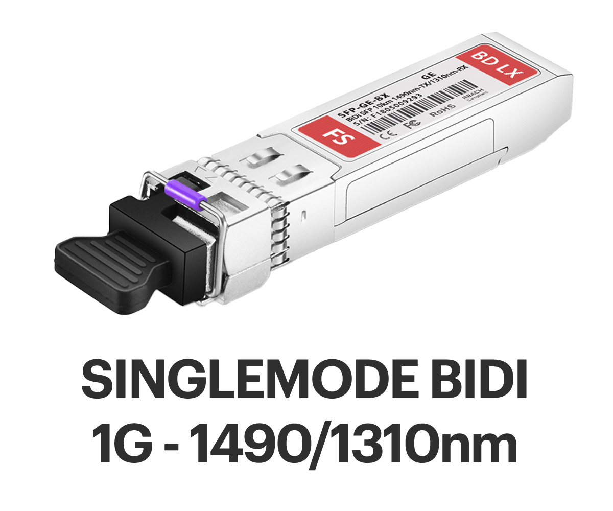 FS - 1G BIDI SM - SFP - 1490/1310nm (TX)