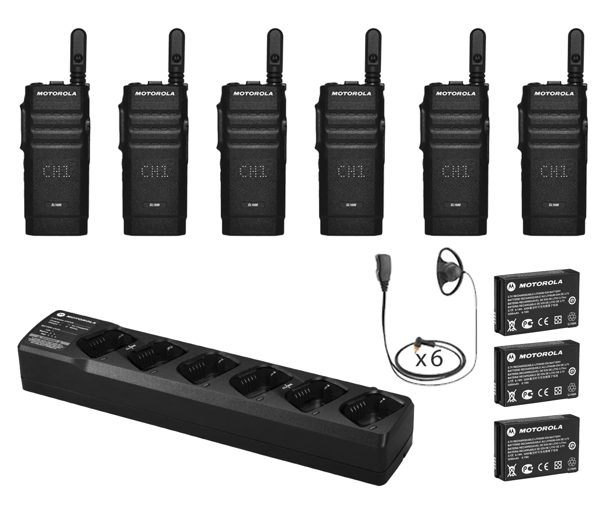 Motorola - Sl1600 - 6 Way Kit