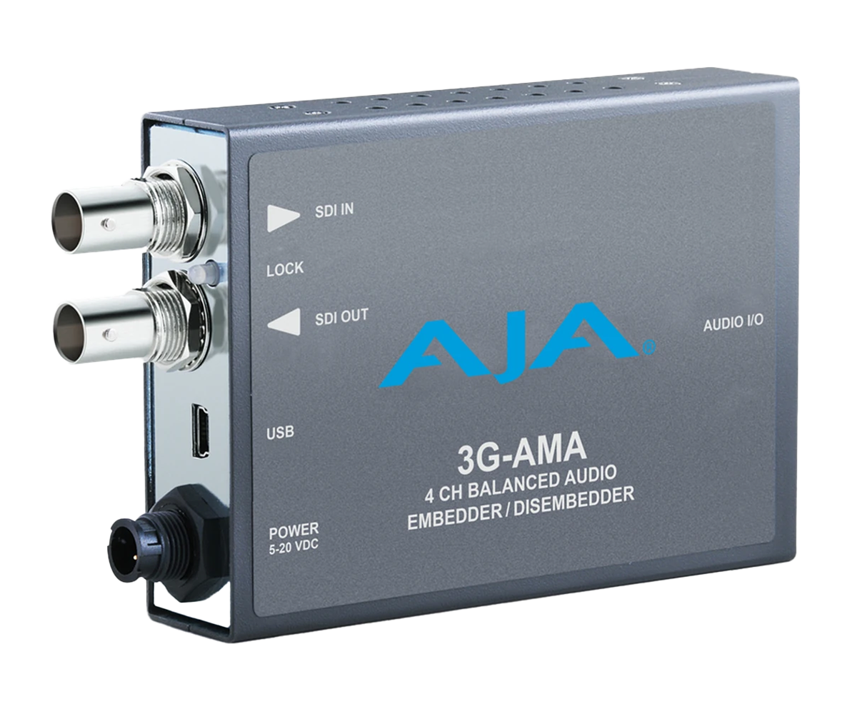 AJA - AMA - 3G SDI Audio Embedder/De-Embedder