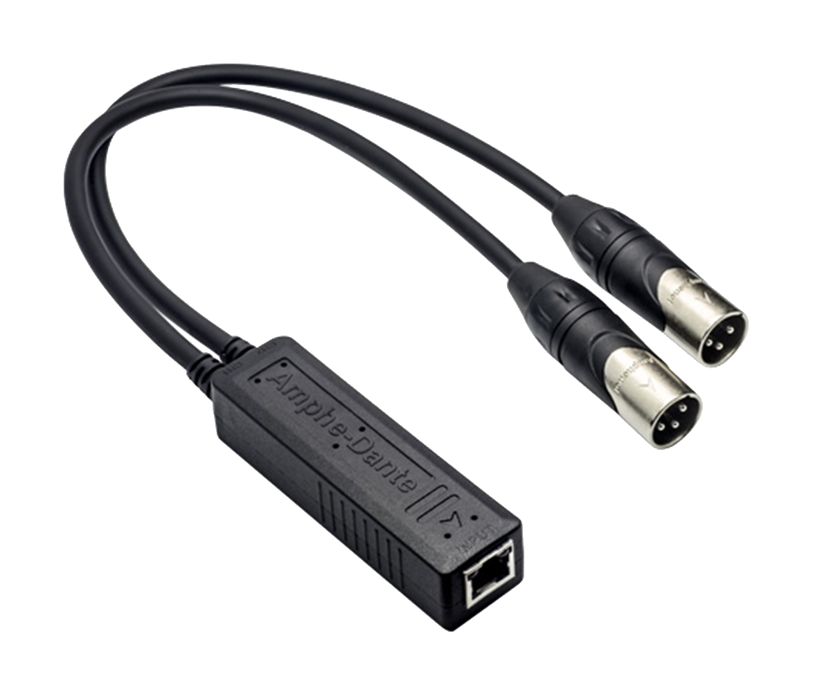 Amphenol - Dante 0x2 - XLR Output