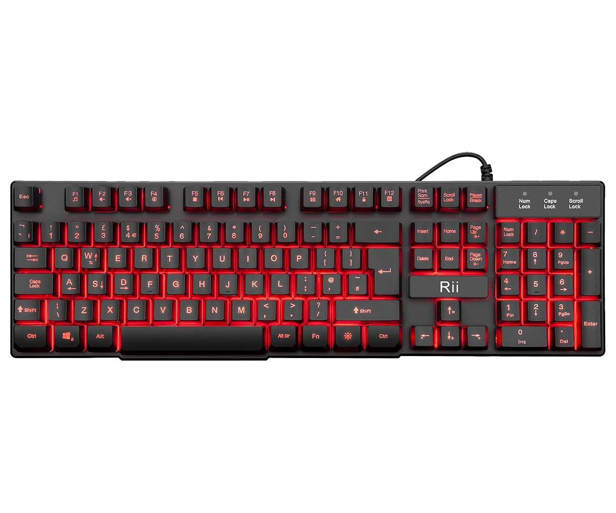 Wired - 104 Key Backlit Keyboard