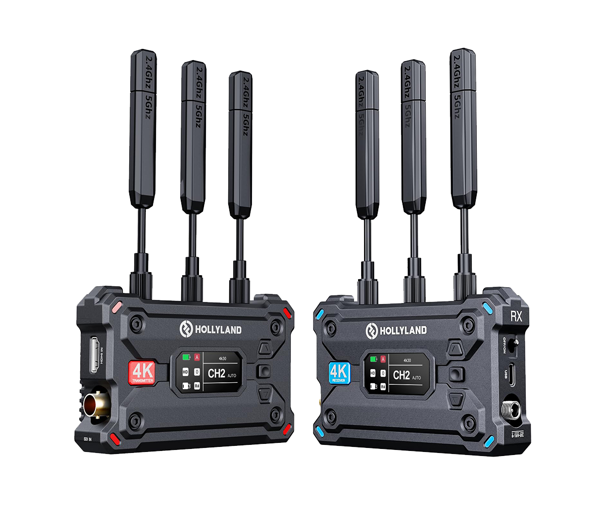 Expand Hollyland Pyro S 4K Wireless Video Transmission Kit