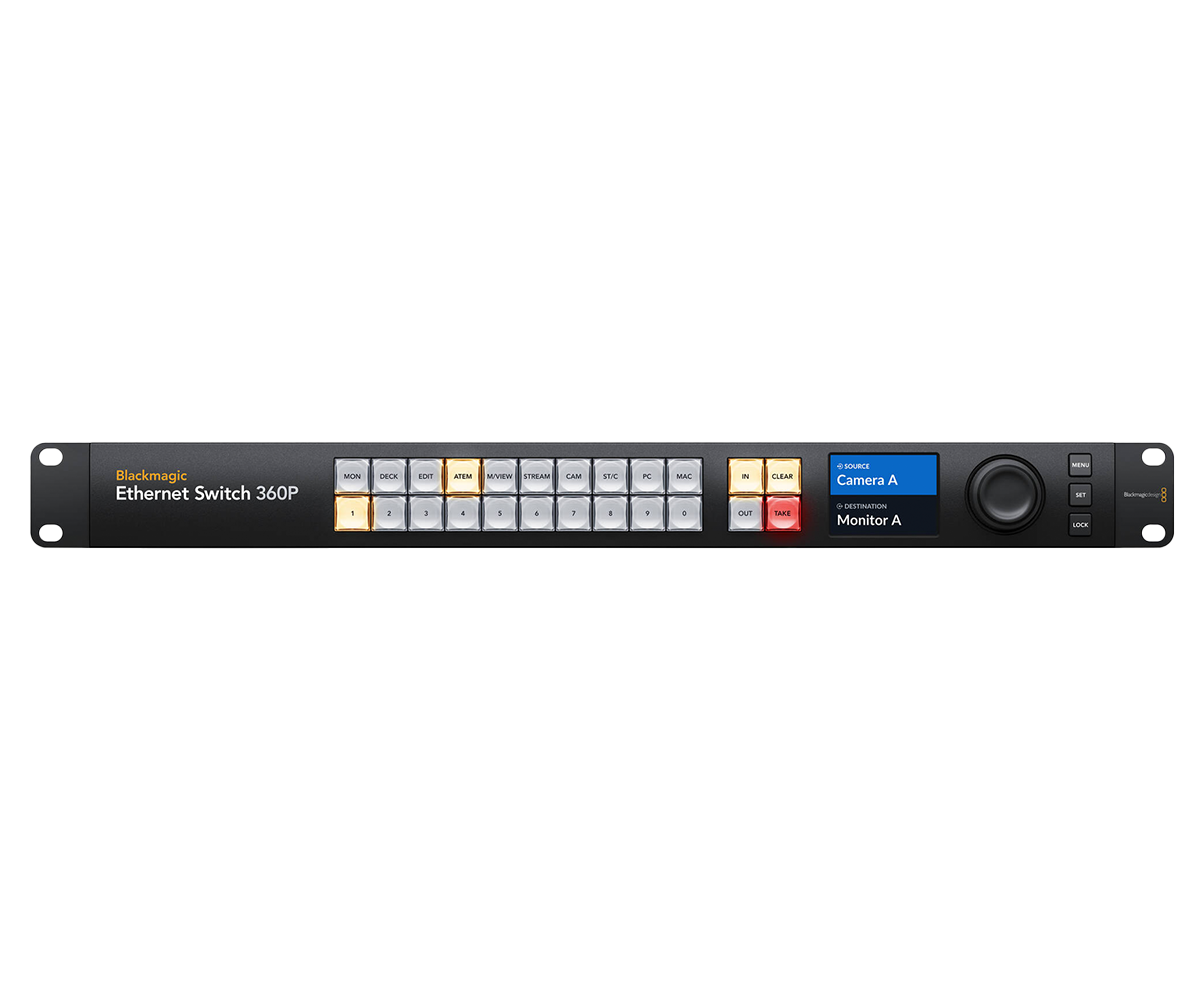 Blackmagic - 360P Network Switch