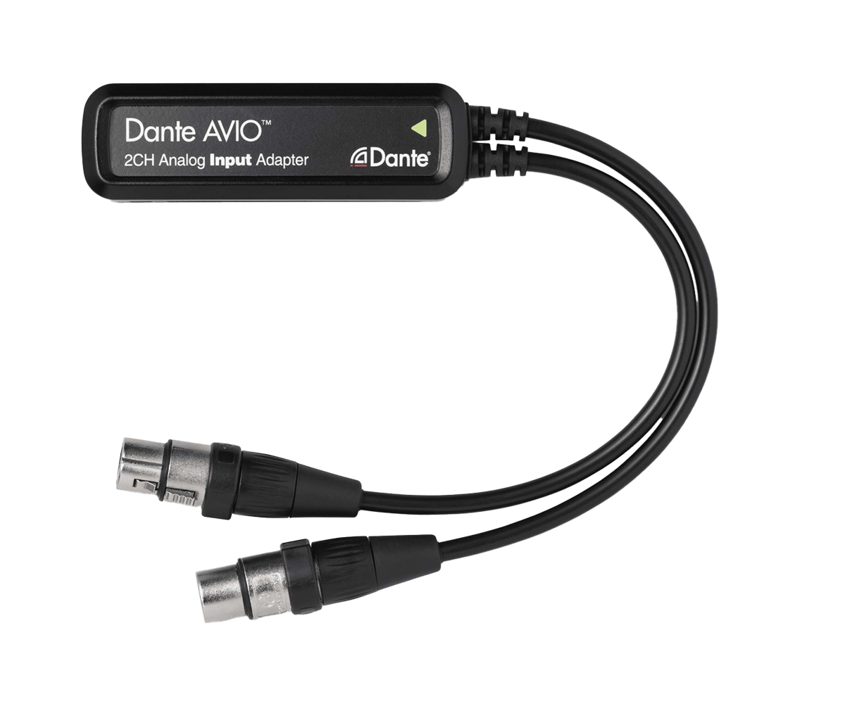 Dante - AVIO 2x0 - XLR Input