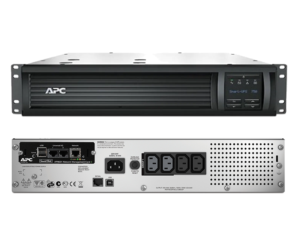 APC - 750VA Line Interactive 2U - UPS
