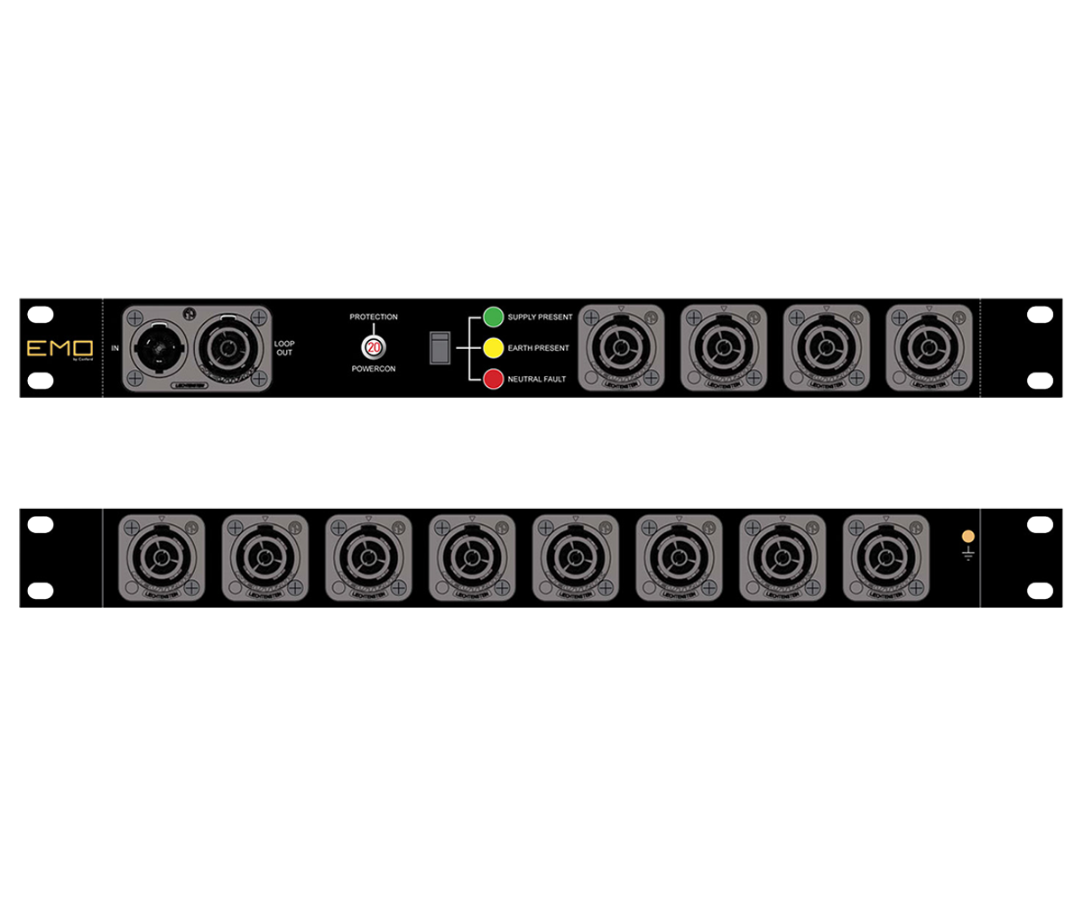 Rack Distro - EMO 613 - 1U True1 PDU